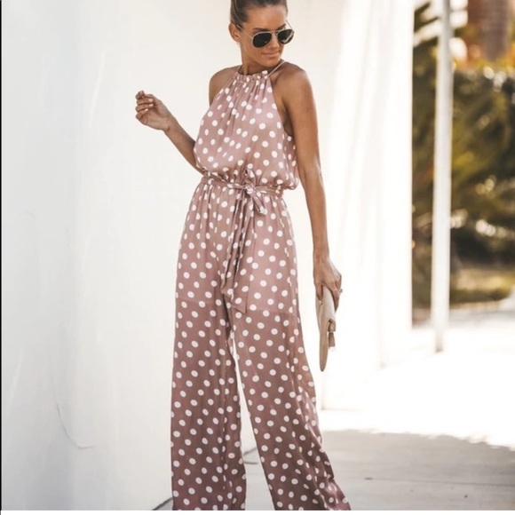 Polka dot jumpsuit - Picture 1 of 3